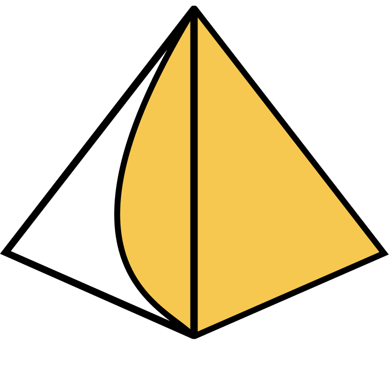 Тейбл-тент пирамида